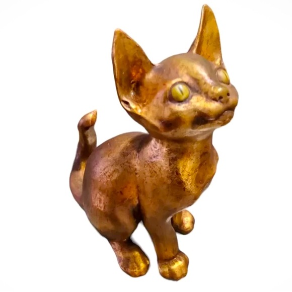 VINTAGE ANTHONY FREEMAN CERAMIC 1970’s Rare PAIR OF KITTENS - Picture 4 of 12